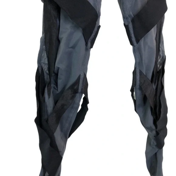 Alo Yoga High Waisted Bandage Leggings Gray - Picture 7 of 10